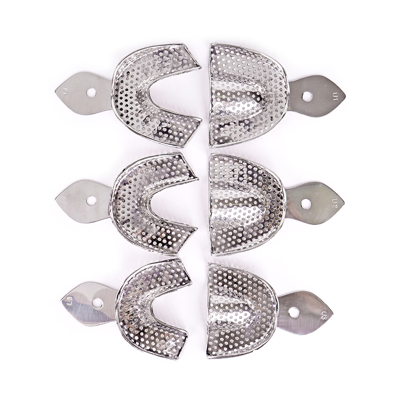 Teeth Whitening Tray - Stainless Steel Dental Impression Tray with