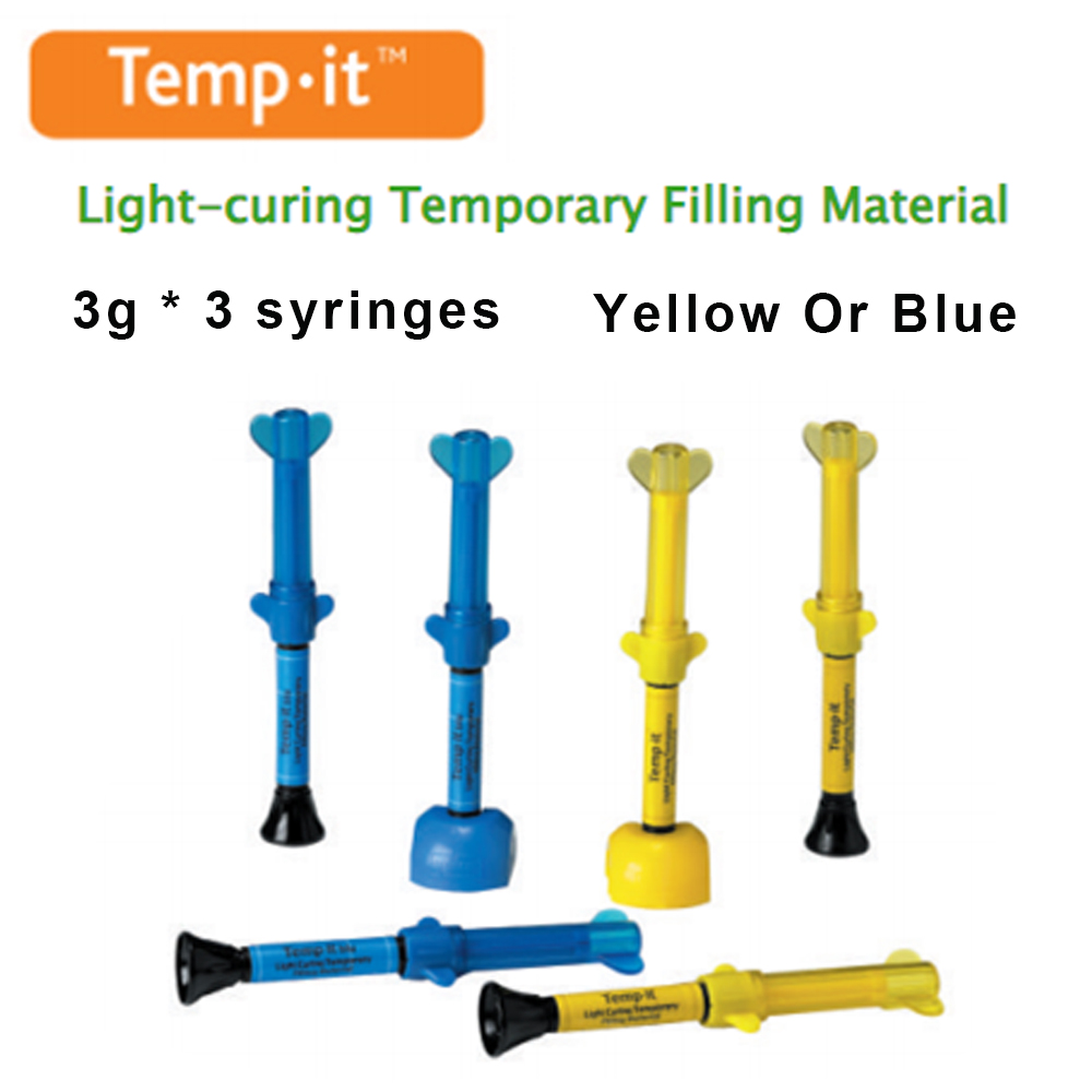 Teeth Whitening Yellow Teeth - 3gx3pcs Spident Temp It Dental Temporary