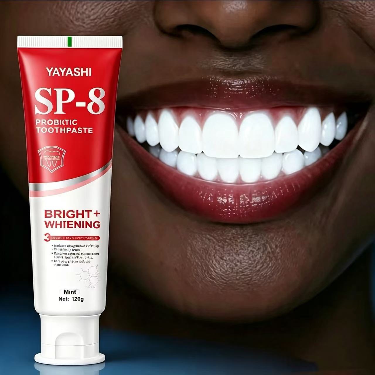 Teeth Whitening Cream - YAYASHI SP-8 Probiotic Whitening & Removing