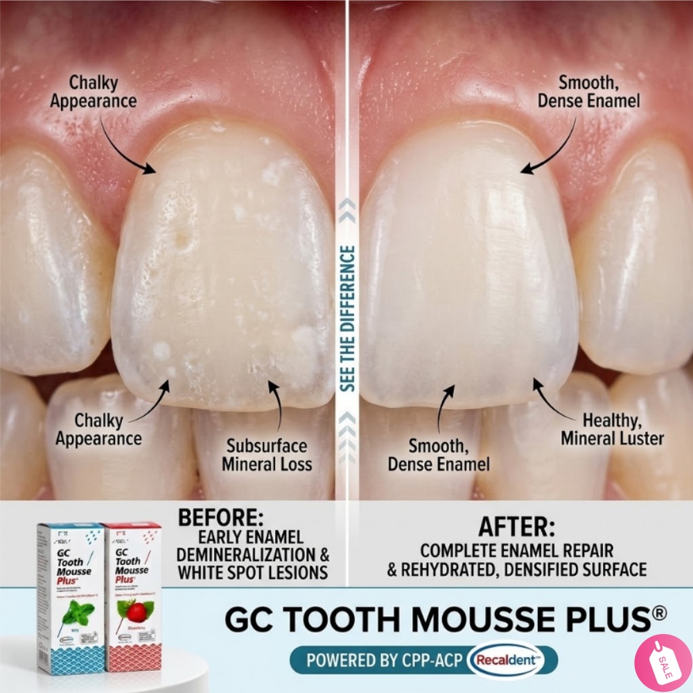 50g GC Fruit Flavor Mousse Too - Teeth Whitening Cream ulasan dan harga