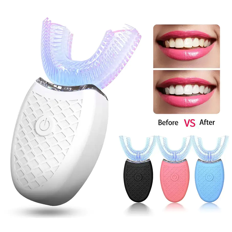 Soft Bristle U Shape Smart Tee - Teeth Whitening Device ulasan dan harga