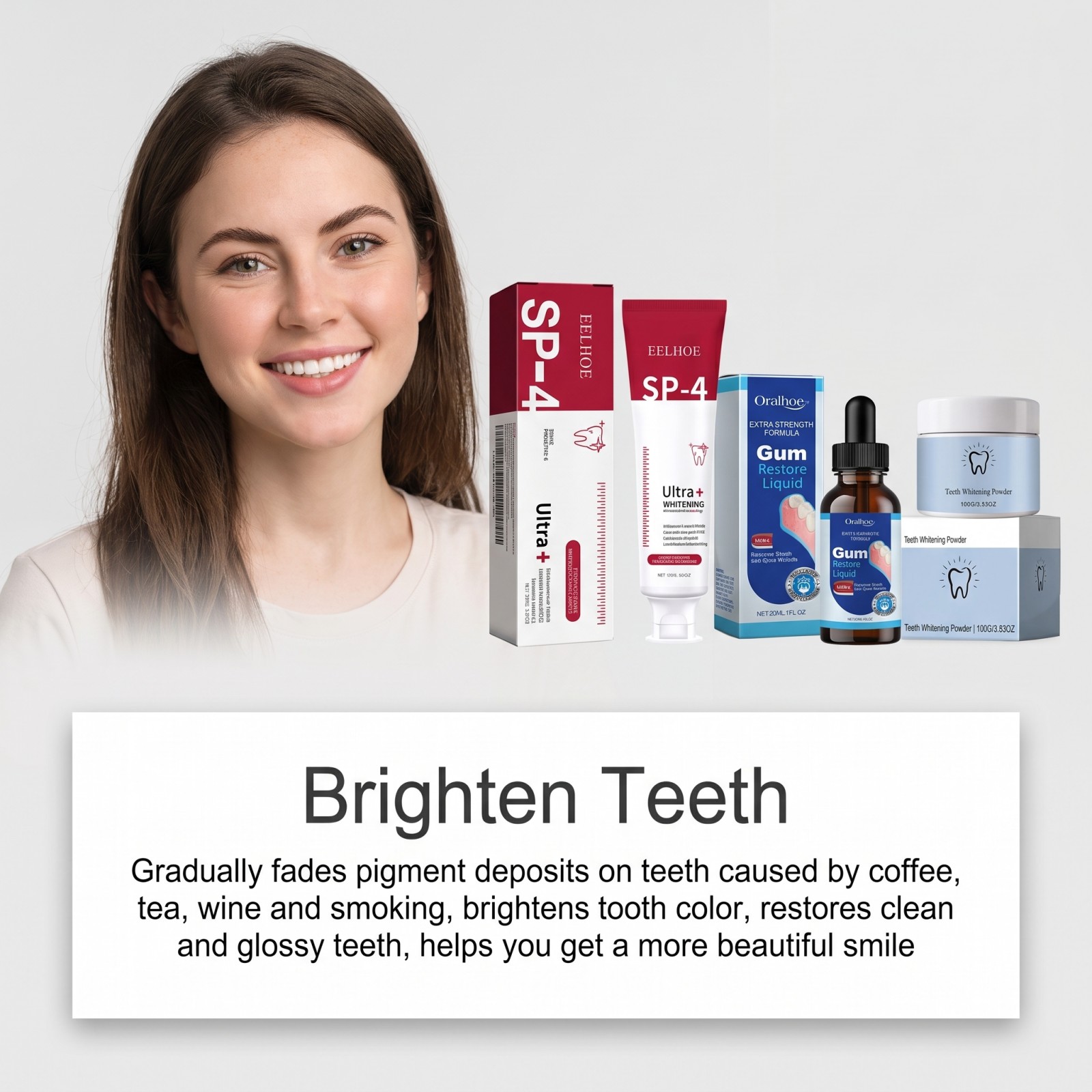 Oral Care Combo Set Whitening  - Teeth Whitening That Works ulasan dan harga