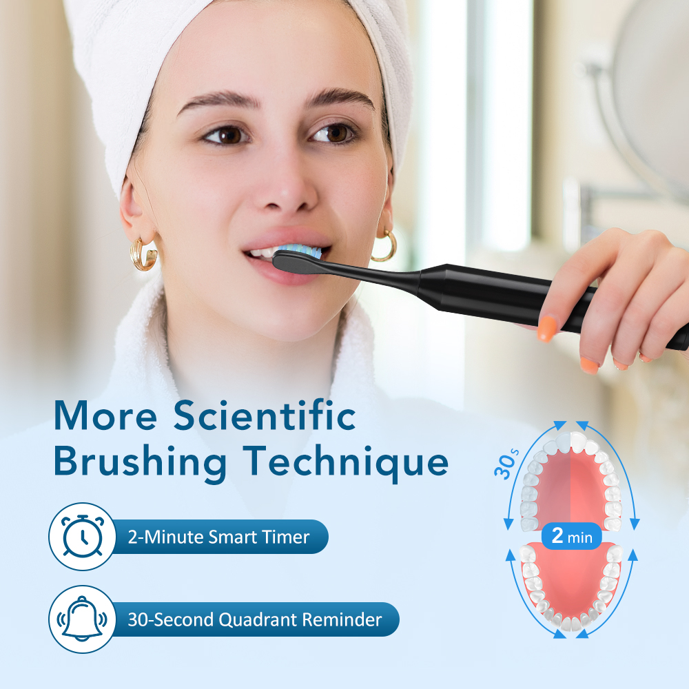 Rechargeable Electric Toothbru - Teeth Whitening Kit ulasan dan harga