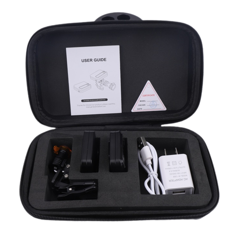 Wireless 5W LED Dental Headlig - Teeth Whitening Filter ulasan dan harga