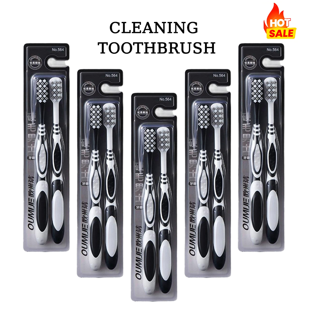 Hard-bristled Cleaning Toothbr - Teeth Whitening Kit ulasan dan harga