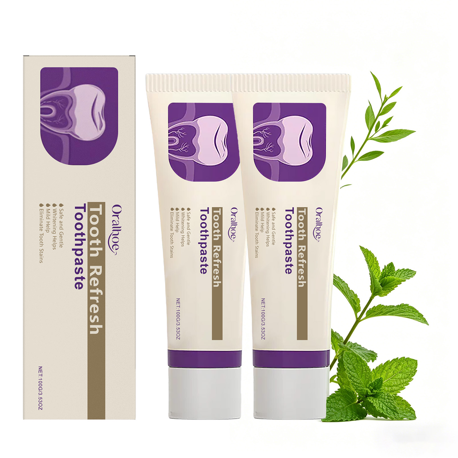 Tooth Refresh Whitening Minty  - Teeth Whitening That Works ulasan dan harga