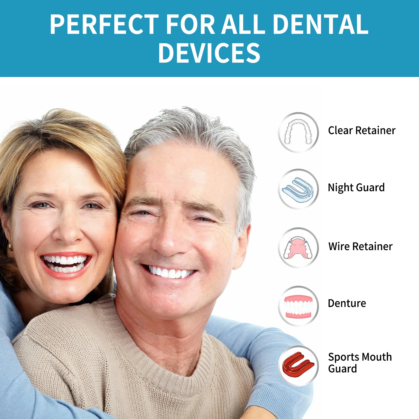 Aligner Denture Cleaner Foam D - Teeth Whitening Cream ulasan dan harga