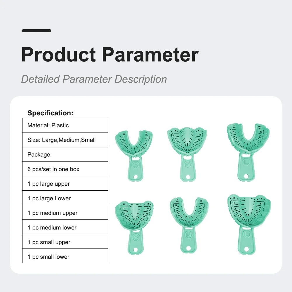 6pcs Dental Implant Tray Green - Teeth Whitening Tray ulasan dan harga
