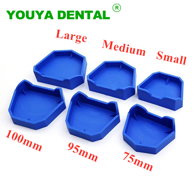 6pcs/set Dental Model Base Sil - Teeth Whitening Tray ulasan dan harga