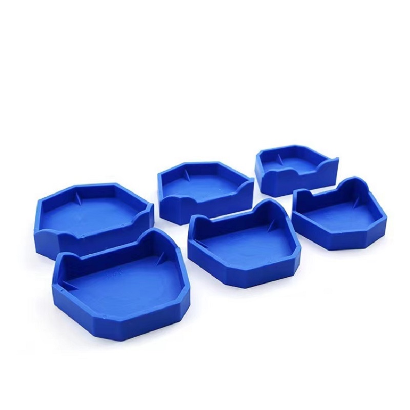 6pcs/set Dental Model Base Sil - Teeth Whitening Tray ulasan dan harga