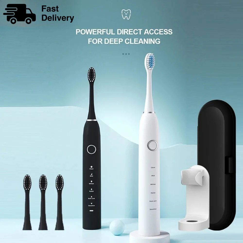 KLXKLX Sonic Electric Toothbru - Teeth Whitening Kit ulasan dan harga