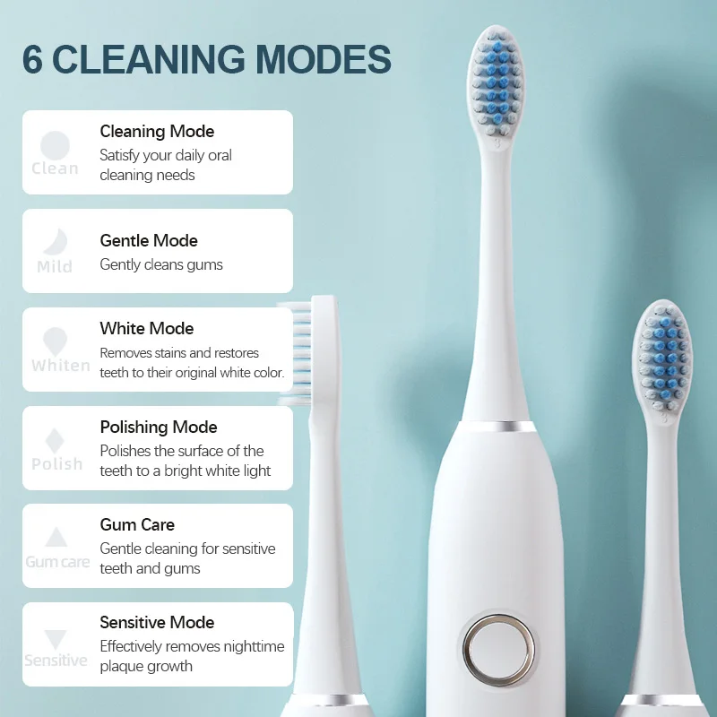 KLXKLX Sonic Electric Toothbru - Teeth Whitening Kit ulasan dan harga
