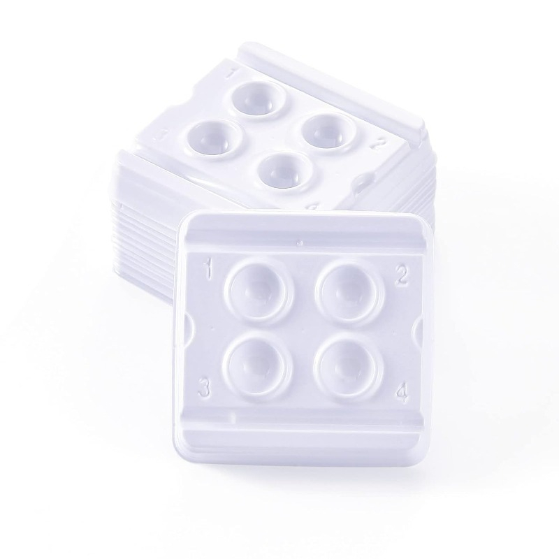20Pcs Dental Mixing Wells 2/4  - Teeth Whitening Tray ulasan dan harga